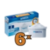 Confezione 6 Filtri BRITA MAXTRA originali (Scorta Semetrale)