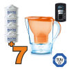 Caraffa filtrante Brita Marella Cool Arancio + 7 filtri
