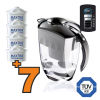 Caraffa filtrante Brita Elemaris XL Nera + 7 filtri