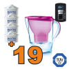 Caraffa filtrante Brita Marella Cool Porpora + 19 filtri